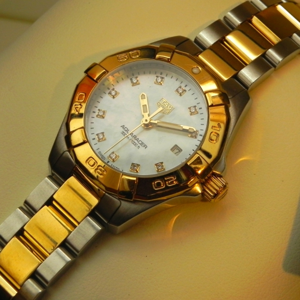 Tag Heuer Diamond Luxury Women's WBD-1422 18k Rose Gold  WG WD WH+ Box